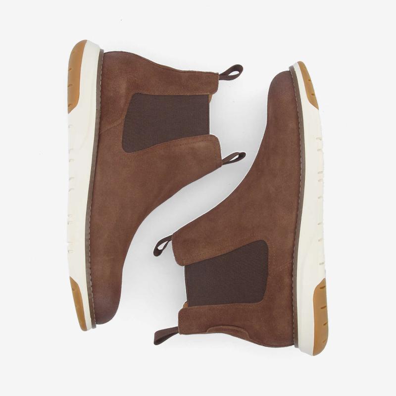 ECHO II CHELSEA M - OILY SUEDE - BROWN